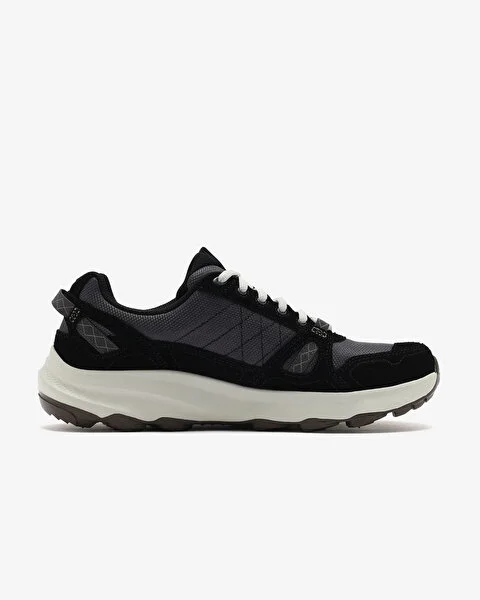 02 حذاء سكيتشرز رجالي طبي جبلي أسود في رمادي Skechers Ridge Oak Outdoor