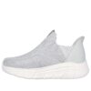 حذاء كوتشي سكيتشرز حريمي طبي رمادي Skechers Slip-ins BOBS Sport