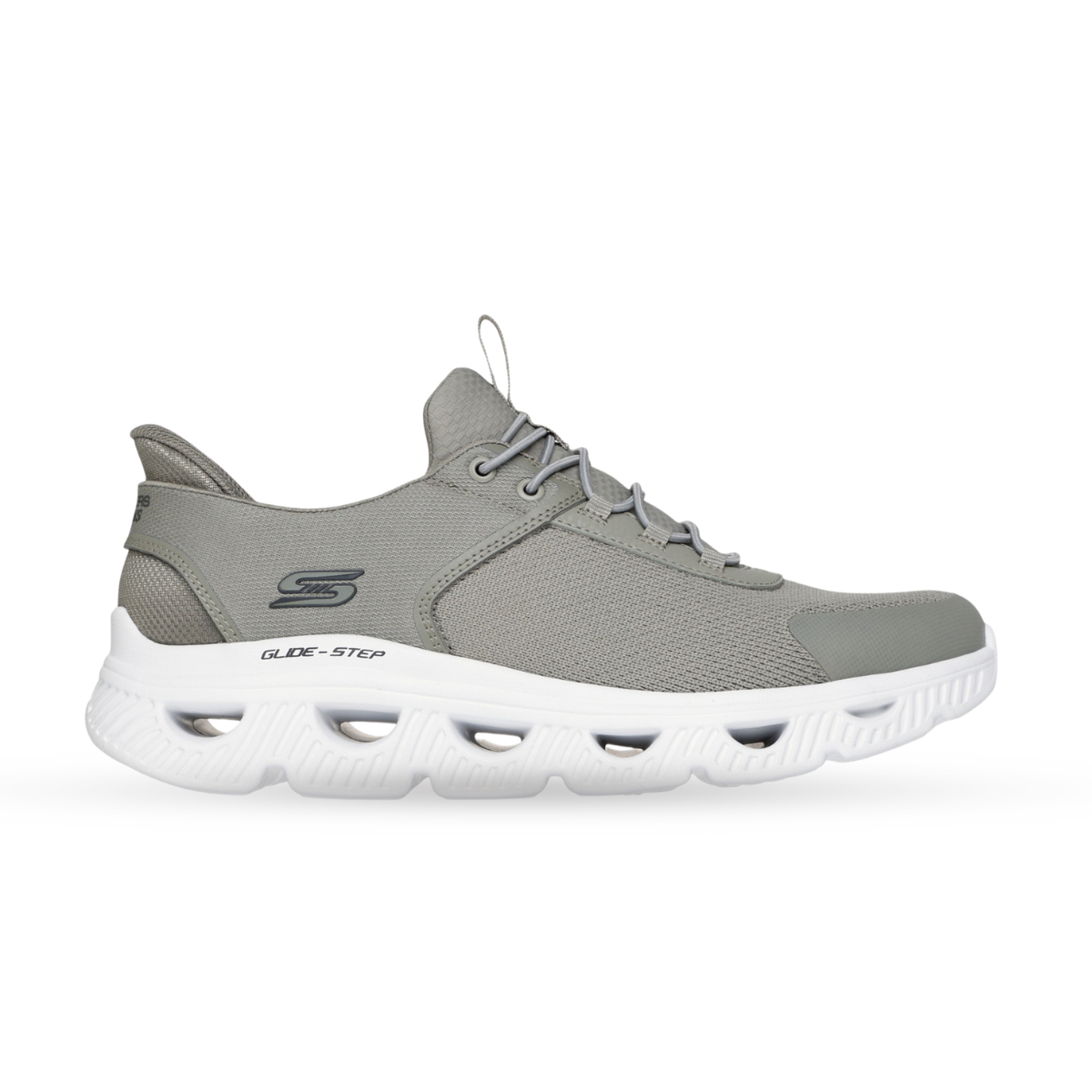 حذاء سكيتشرز بوبس سبورت أرش ويفز زيتي رجالي – Skechers Slip-ins 118425/OLV