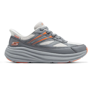 حذاء كوتشي سكيتشرز رجالي طبي رمادي Skechers Slip-ins BOBS Skillz
