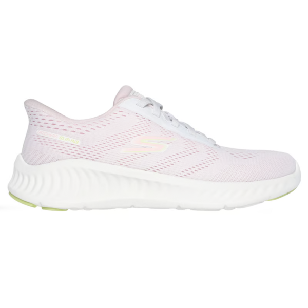 125643-WPK حذاء كوتشي سكيتشرز حريمي طبي أبيض في روز Skechers Slip-ins GO WALK