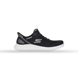 150624-BKW كوتشي اسكتشرز طبي حريمي أسود في نعل أبيض Skechers Slip-ins 150624/BKW