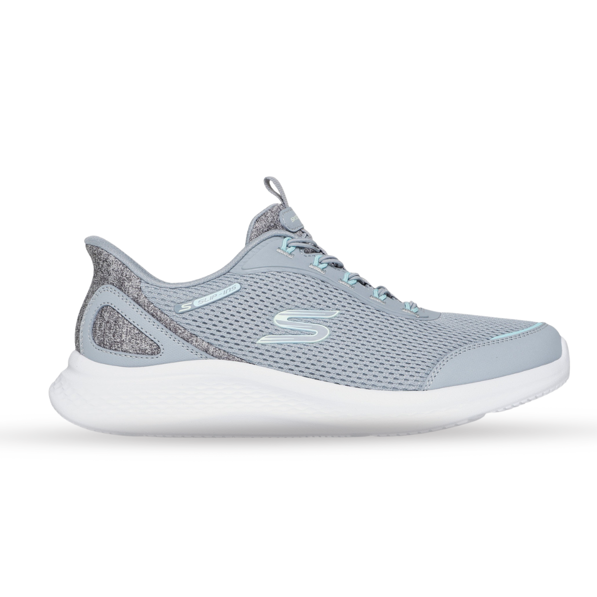 كوتشي اسكتشرز طبي رمادي بدون رباط Skechers Slip-ins 150624/GRY