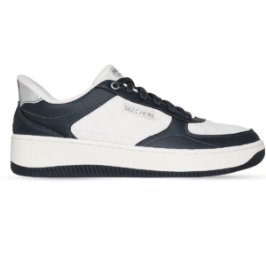 حذاء سكيتشرز نسائي طبي  أبيض في أسود كاجوال Skechers Slip-ins: Sport Court 2.0