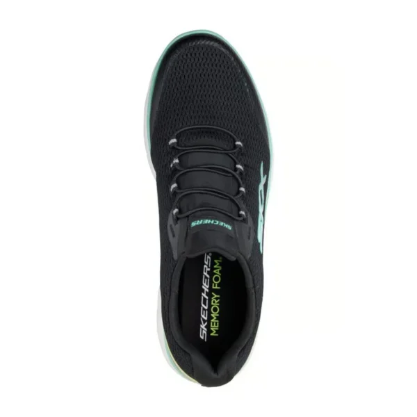 حذاء سكيتشرز رجالي طبي أسود ملون ميموري فومSkechers Summits Skylo