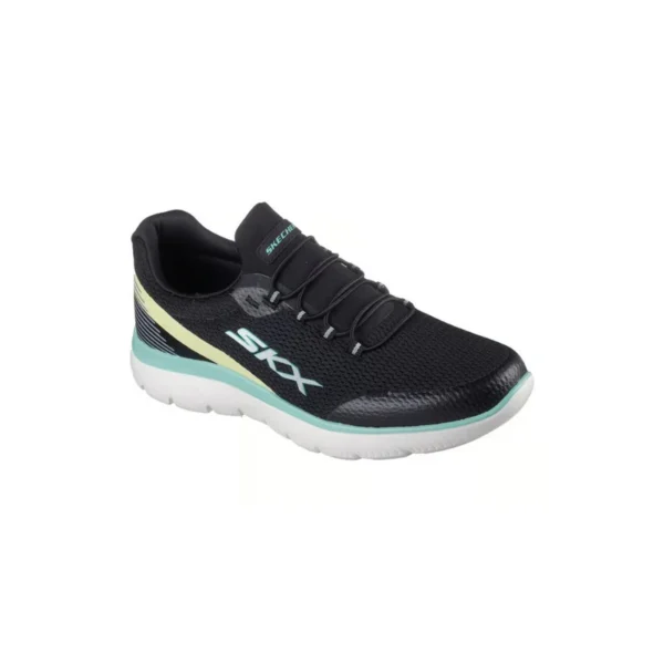 حذاء سكيتشرز رجالي طبي أسود ملون ميموري فومSkechers Summits Skylo