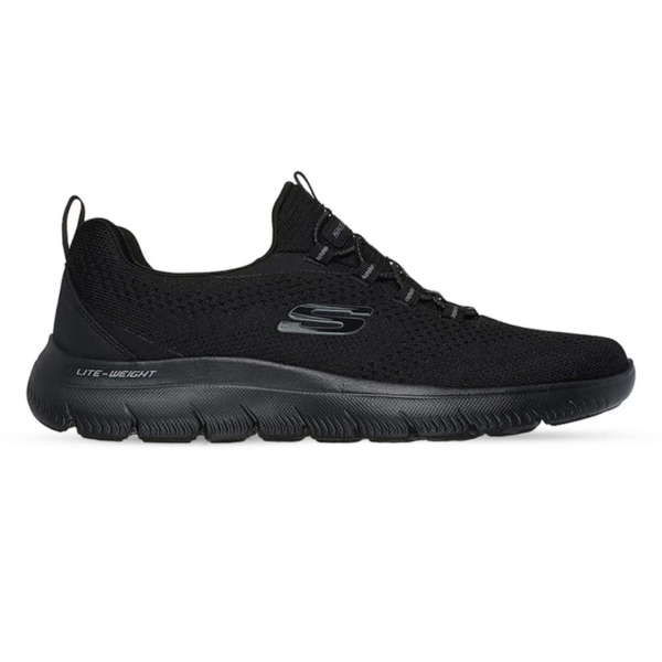 232832-BBK حذاء سكيتشرز رجالي طبي أسود كامل ميموري فومSkechers Summits Tallo
