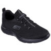 232832_BBK حذاء سكيتشرز رجالي طبي أسود كامل ميموري فومSkechers Summits Tallo