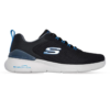 232971-BKBL حذاء سكيتشرز رجالي طبي أسود في أزرقSkechers Skech-Air
