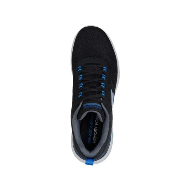 232971-bkbl_2 حذاء سكيتشرز رجالي طبي أسود في أزرقSkechers Skech-Air