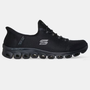 حذاء سكيتشرز رجالي طبي أسود كامل Skechers Slip-ins Glide-Step