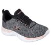3992 حذاء كوتشي سكيتشرز حريمي طبي أسود في كورال Skechers Dynamight