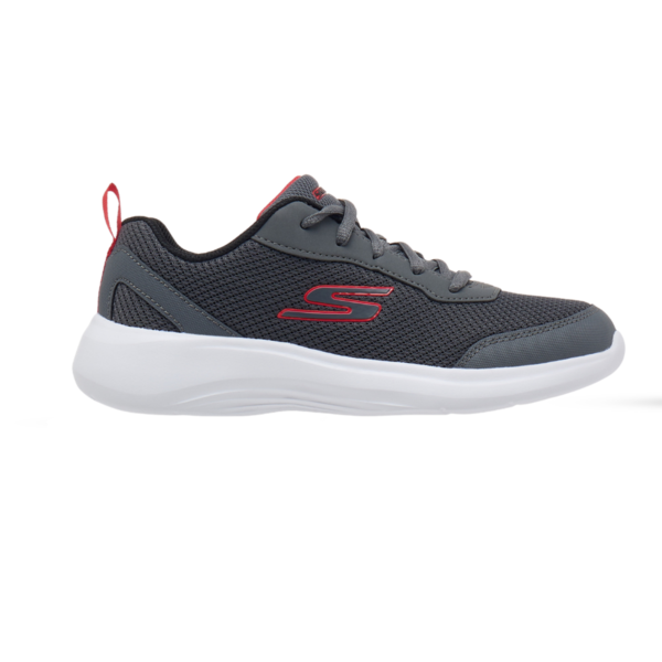 403616L-CHAR حذاء كوتشي أولادي سكيتشرز مضيء طبي رمادي Skechers Hypno-Flash