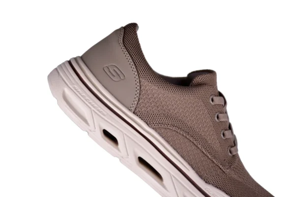 حذاء سكيتشرز رجالي طبي خاكي Skechers Glide-Step Expected