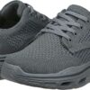 81RXcoUND9L._AC_SX695_ حذاء سكيتشرز رجالي طبي رمادي Skechers Glide-Step Expected