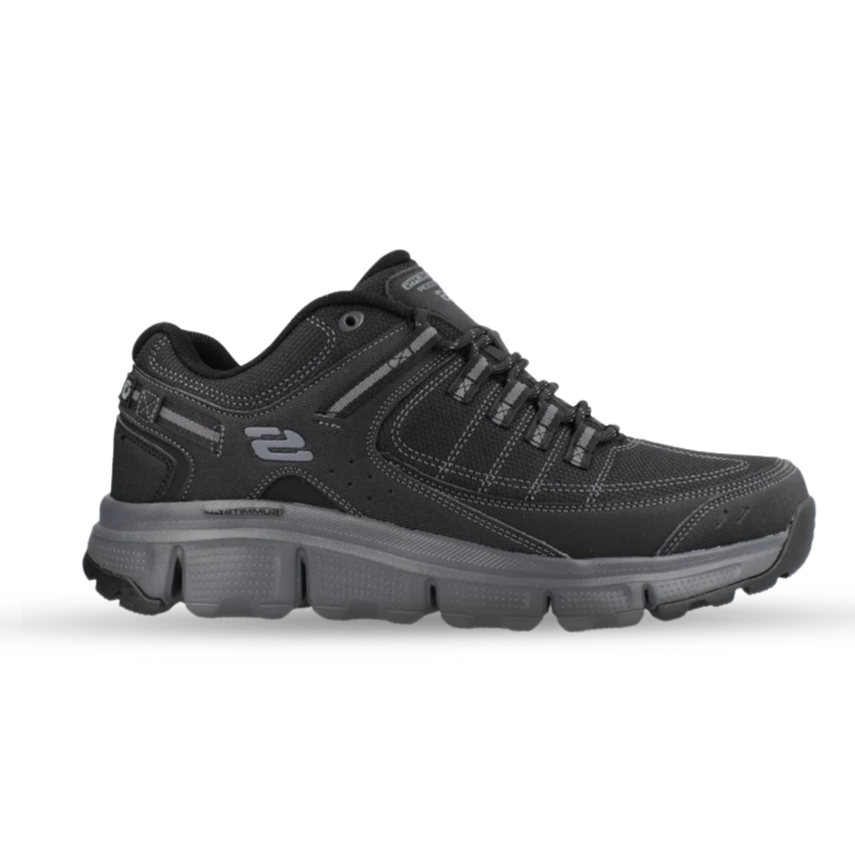 كوتشي اسكتشرز طبي رجالي أسود في رمادي Skechers M 237620/BKCC