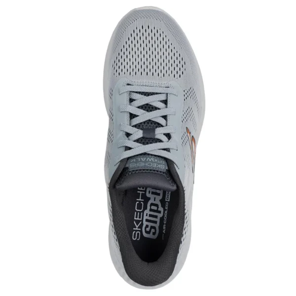 image485613705 حذاء سكيتشرز رجالي طبي رمادي Skechers Slip-ins GO WALK Now